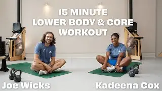 15 Minute Strength Workout with Kadeena Cox | Joe Wicks Workouts | Paralympics 2024