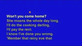 *Bill Bailey Won't You Please Come Home - No Melody