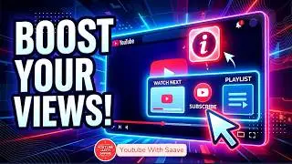 How to Add Cards and End Screen on YouTube (Step-by-Step) | YouTube with Saave