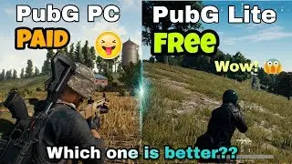 PubG PC Vs PubG PC Lite Live Comparison in Hindi | Graphics | Control