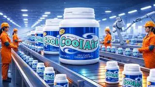Inside Food Factory Mass Production - You Won't Believe How Bubble Gum is Made (Full Process)