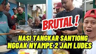 Pagi-pagi Brutal! Nasi Tangkar Dikerumunin warga ???