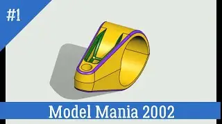 Model Mania 2002 model on X_Design | #3D_Designer | #3dexperience | #Solidworks