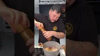 Creme de mandioquinha com frango e bacon