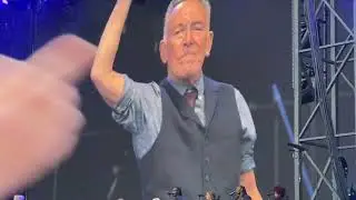 “A Rainy Night In Soho” - Bruce Springsteen - Kilkenny, Ireland - 12 May 2024