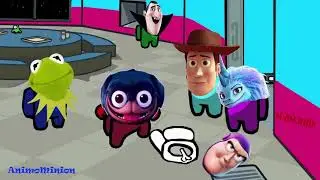 Tinkles Mini Crewmate Kills Buzz Astral Characters   Among Us distraction dance meme animation