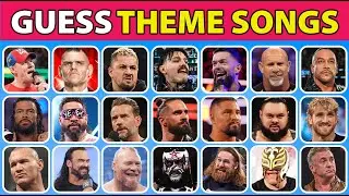 Guess the Top 50 WWE Theme Songs | Roman Reigns, Seth Rollins, Cm Punk