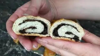 THE DOUGH is LIKE FLUFF for Buns Rolls Pies Pies in the oven. Buns with poppy seeds.