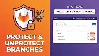 How to Protect & Unprotect Branches in GitLab (Full Step-by-Step Tutorial)
