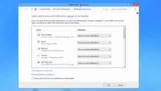 How to hide/show clock on your taskbar in Windows 8
