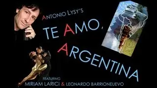 Te Amo, Argentina (multimedia performance) [HD]