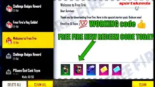 💁KODE FREE FIRE NEW REDEEM CODE TODAY | FFPL 🎁REDEEM CODE 2022 | FREE FIRE 🎁REDEEM CODE | 2022