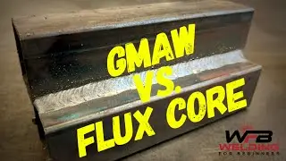 What is the difference between GMAW and Flux Core Mig Welding?