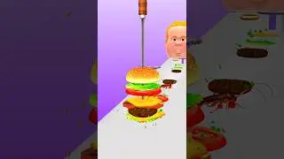 XXL Sandwich 🍔|| Make Extra Large Hamburger Cheese Burger part 117 #xxlsandwich #viral #shortsvideo