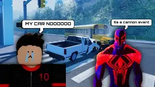 CAR CRASH DRIVE FUNNY MOMENTS (playing the car crash system ripoff)