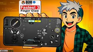 Best 3 Finger Claw Setup 🔥 | BGMI/PUBG Mobile Controls Code