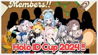 Moona, Risu and Ollie Announce the Holo ID Cup 2024 !!
