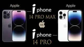Apple iphone 14 pro max vs iphone 14 pro new comparison 2022