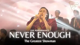 NEVER ENOUGH (Loren Allred) - ANGELA JULY | LIVE PERFORMANCE