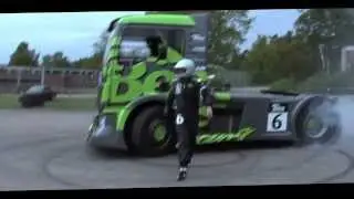 Профессиональный Дрифт на Грузовике или бешеный грузовичок