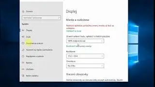 Windows 10 - Set scaling to 100%