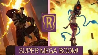 SUPER MEGA BOOM! | Draven/Jinx Deck | Legends of Runeterra Gameplay