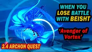 What if You Lose in Beisht boss fight | genshin impact beisht