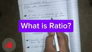 What is Ratio? 😀😀نسبت وتناسب