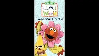 Elmo's World: Flowers, Bananas & More (2000 VHS)