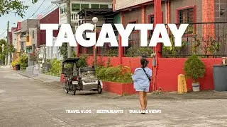 a few days in Tagaytay, Philippines 🥥 (food, taal lake views… and more food)