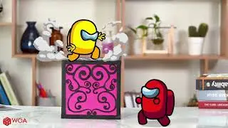 Поп Ит Спанч Боб Амонг Ас Pop It Among Us Sponge Bob