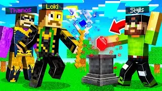 Using LOKI to STEAL INFINITY STONES in Insane Craft