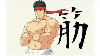 Headband - Muscle growth comic