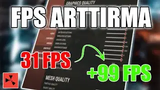RUST'DA DAHA FAZLA FPS VERECEK AYAR VE KODLAR ! l FPS ARTTIRMA l Rust Türkçe