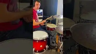 I use this drum lick too much! Drum Lesson 