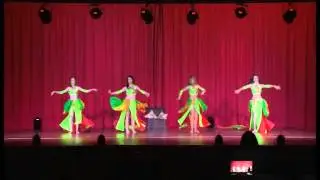 Danse orientale-Ailes d'Isis/voiles en soie 2014