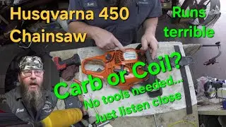 Husqvarna 450 Chainsaw Runs Terrible