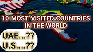 10 Most Visited Countries In The World  | What is Ranking of U.S.A.