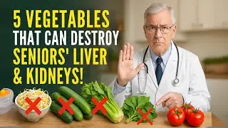 Doctor Warns: 5 Vegetables Full of Chemicals That Can Destroy Seniors’ Liver & Kidneys!