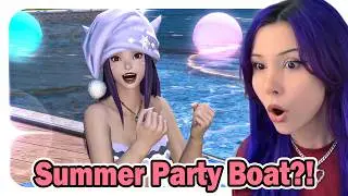 Avy Explores FFXIV Summer Event Party Boat!