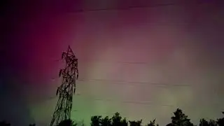 Полярное сияние,или поток заряженных частиц Солнца