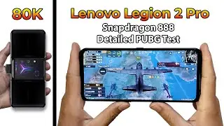 Lenovo Legion 2 Pro PUBG Test | FPS Stability, Heating, Battery Drain & Screen Recording Review