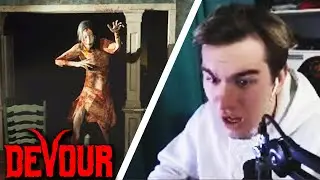 БРАТИШКИН, ДИНИК, СИНДИ И АЛИНА  ИГРАЮТ В ХОРРОР | DEVOUR