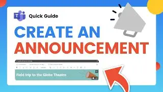 HOW TO: Create Eye-catching Announcements | Microsoft Teams