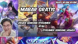 LIVE Mobile Legends Mabar Gratis Sama Kalian Sini Masuk ! Add id aja Langsung Mabar !