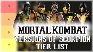 Mortal Kombat Every Version of Scorpion Tier List