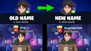 How to Change Your Epic Games Display Name on Fortnite Chapter 4 Season 2 (EASY & FULL TUTORIAL)
