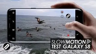 240 FPS SLOW MOTION! Galaxy S8 Camara Test 720p