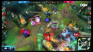 ROX vs SKT - Back to Back Quadrakills and Comeback