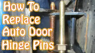 Fix Sagging Truck Door - Replace Hinge Pins & Bushings SOLO | Chevy GMC Ford Dodge (1988-2007)